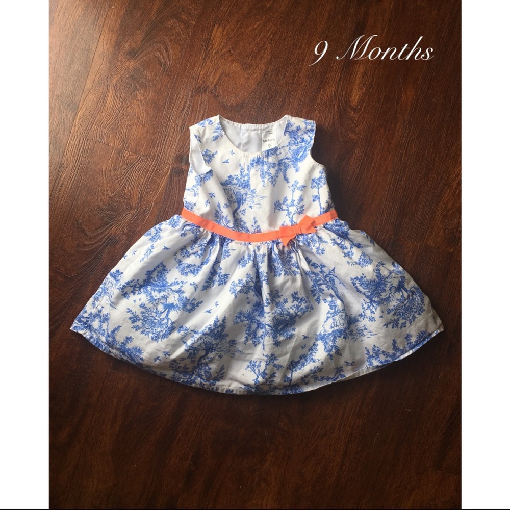 🚫SOLD🚫 9 Month Baby Girls Carter’s Dress